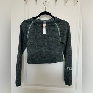 NWT Victoria’s Secret PINK Seamless Crop Top